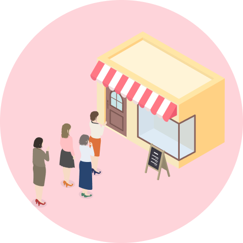 集客・運営は本部がしっかりサポート